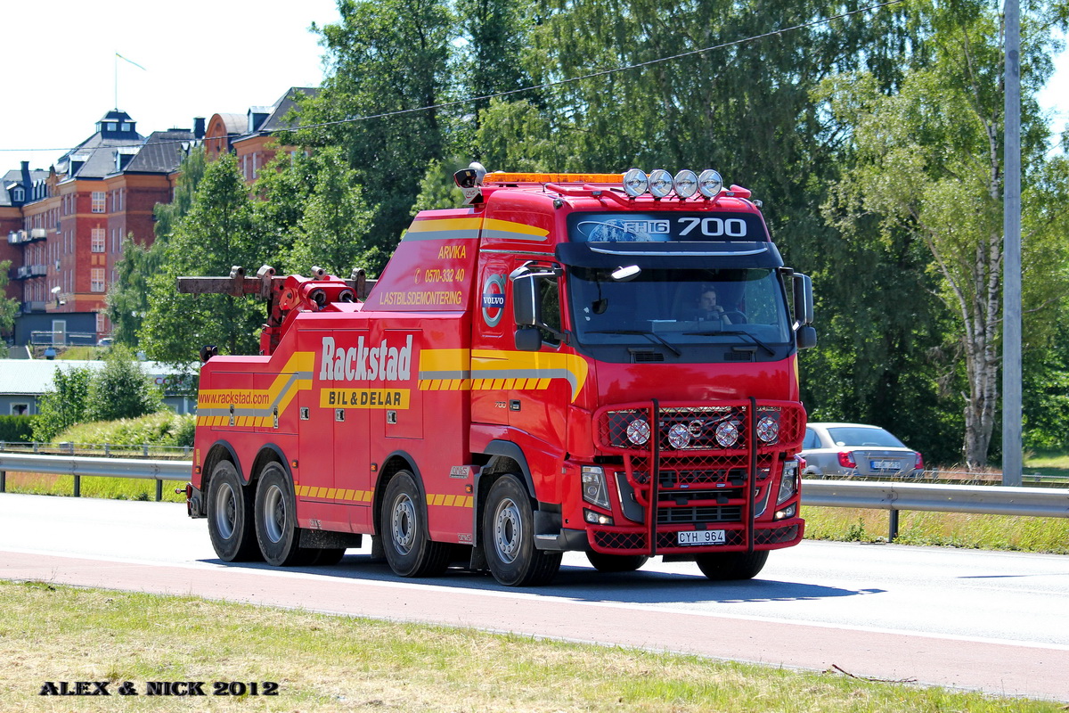 Швеция, № CYH 964 — Volvo ('2008) FH16.700