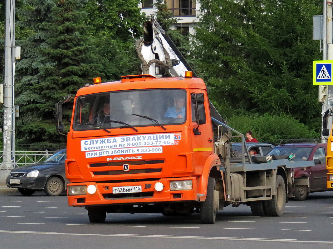 Татарстан, № Т 438 ММ 116 — КамАЗ-4308-H3