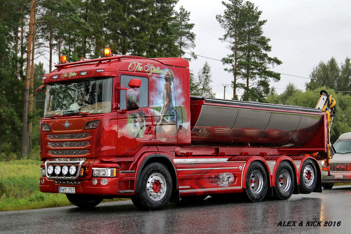 Швеция, № RWM 757 — Scania ('2013) R560