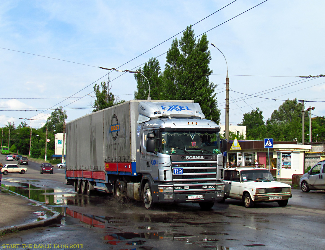 Харьковская область, № 152-35 ХА — Scania ('1996) R124L