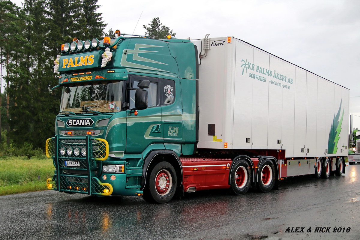 Швеция, № ETR 033 — Scania ('2013) R580