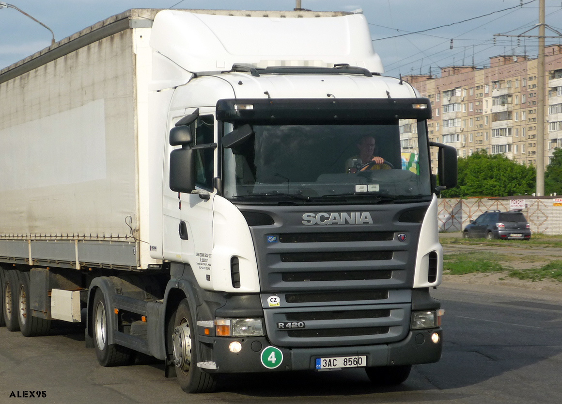 Чехия, № 3AC 8560 — Scania ('2004) R420