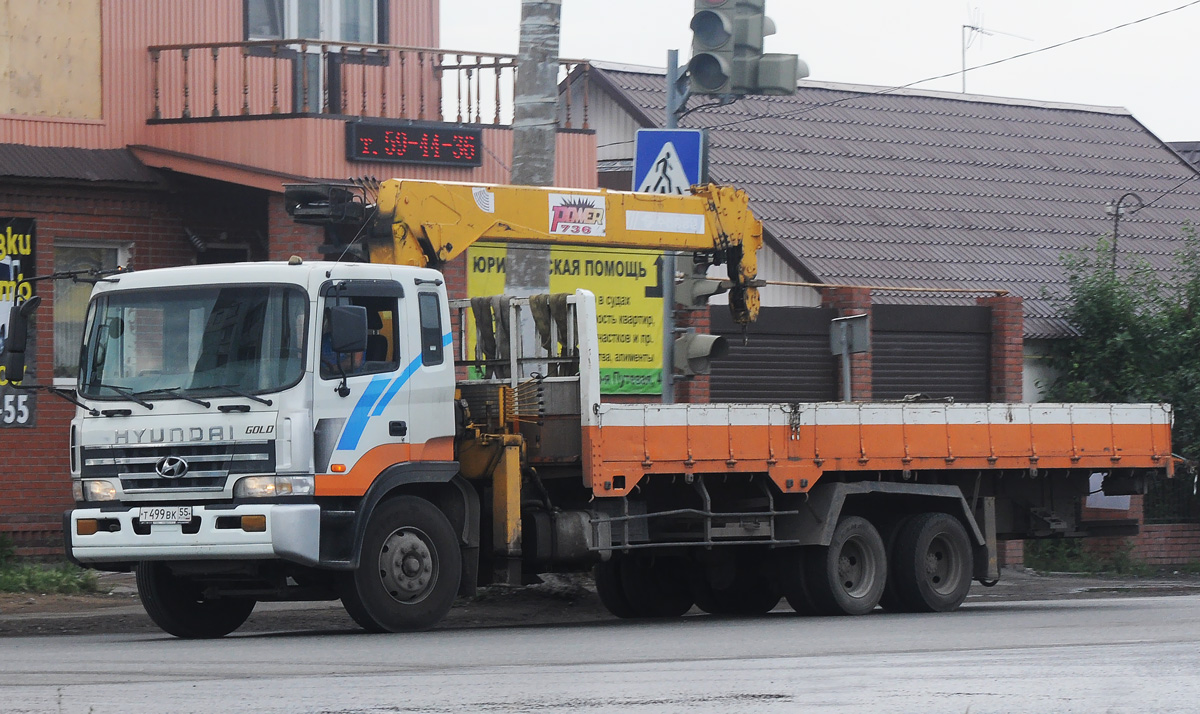 Омская область, № Т 499 ВК 55 — Hyundai Super Truck (общая модель)