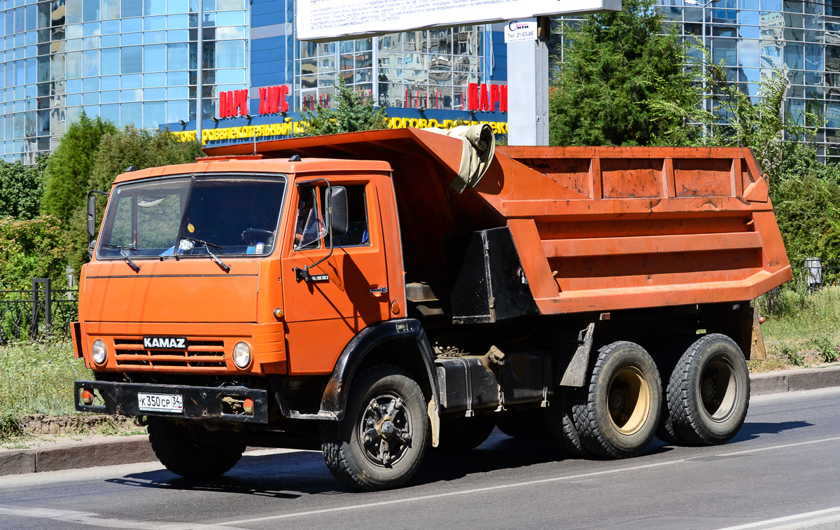 Волгоградская область, № К 350 СР 34 — КамАЗ-55111 (общая модель)
