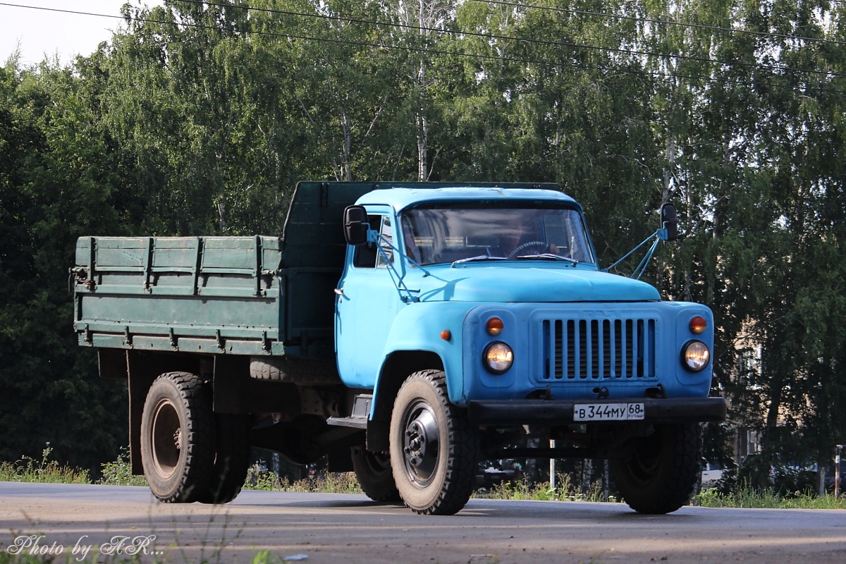 Тамбовская область, № В 344 МУ 68 — ГАЗ-53А