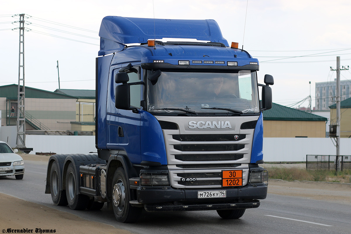 Саха (Якутия), № М 726 КУ 14 — Scania ('2013) G400