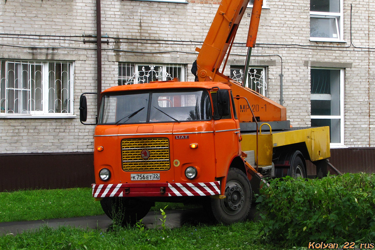 Алтайский край, № К 756 ЕТ 22 — Škoda 706 MTS 24