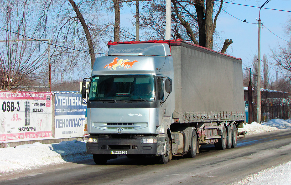 Запорожская область, № АР 0401 СЕ — Renault Premium ('1996)