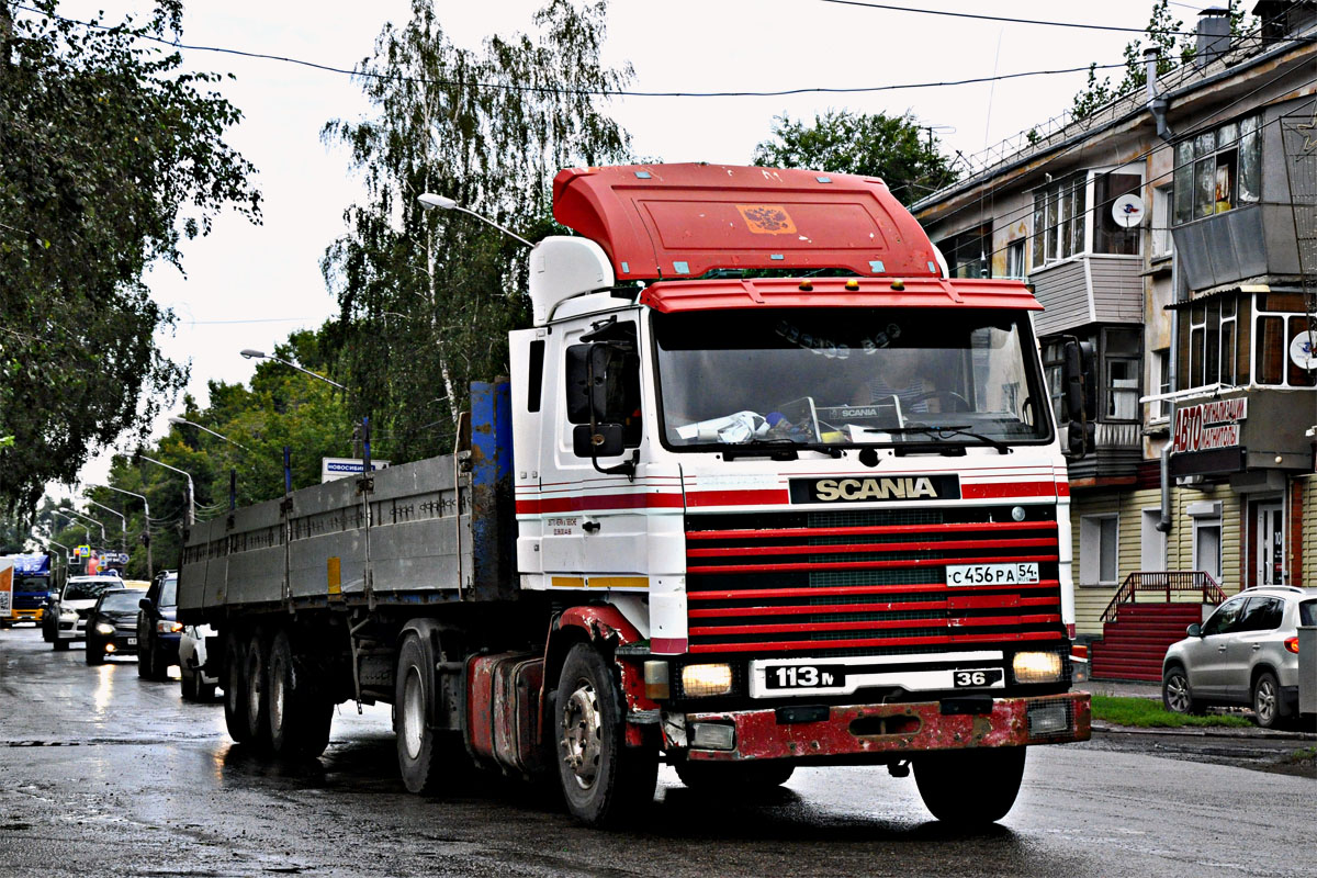 Новосибирская область, № С 456 РА 54 — Scania (II) P113M