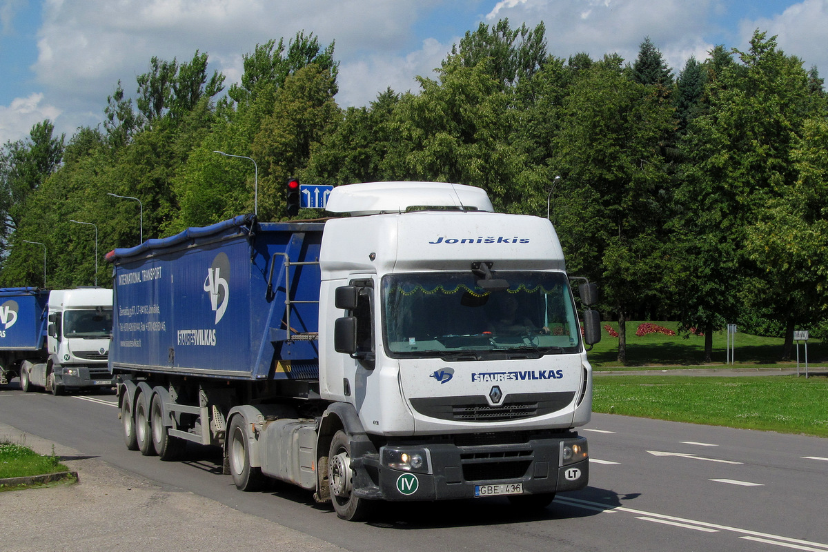 Литва, № GBE 436 — Renault Premium ('2006)