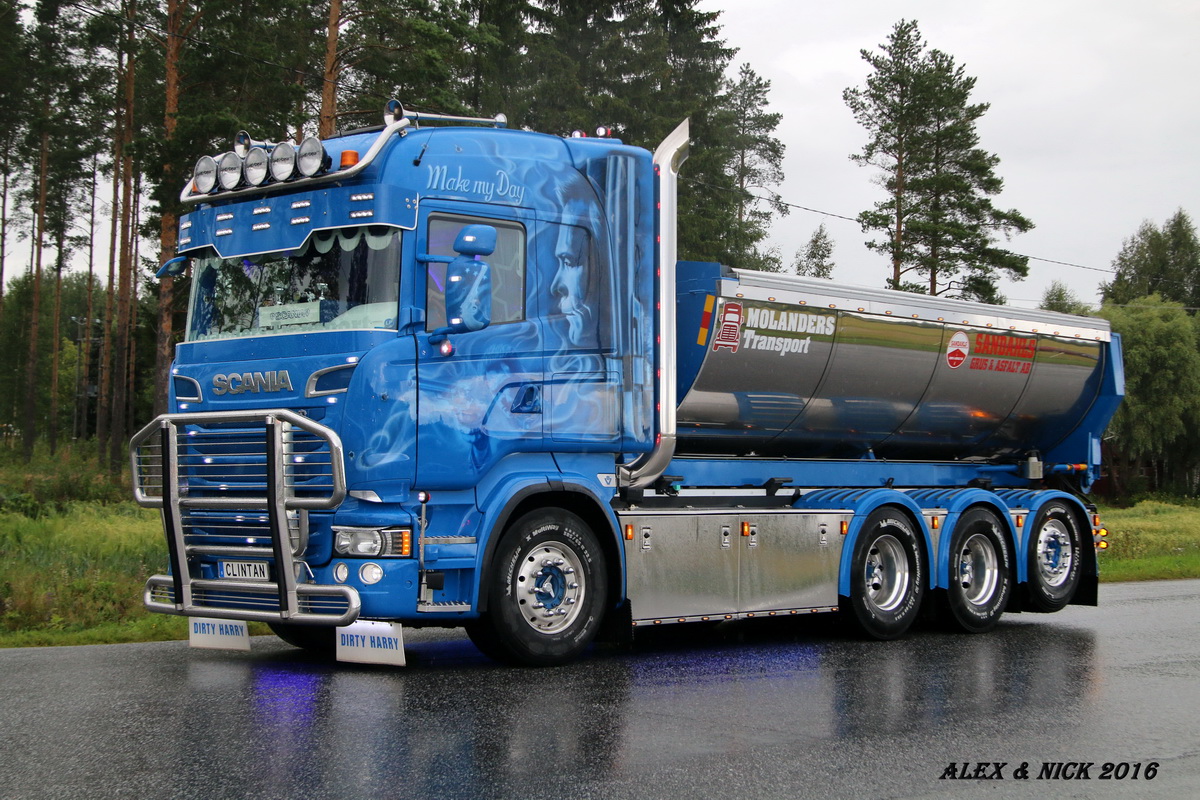 Швеция, № CLINTAN — Scania ('2013) R520
