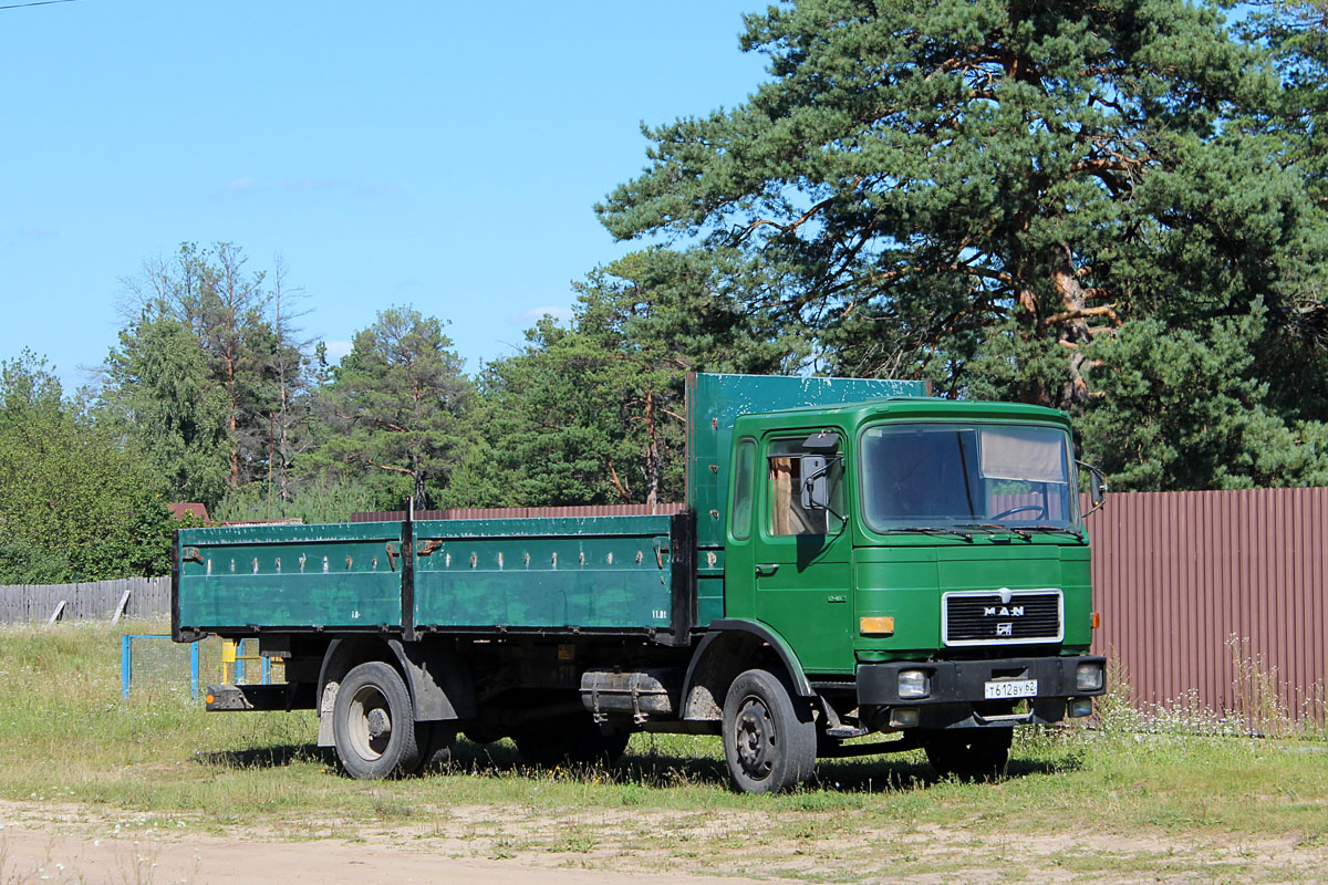 Рязанская область, № Т 612 ВУ 62 — MAN F8 (общая модель)