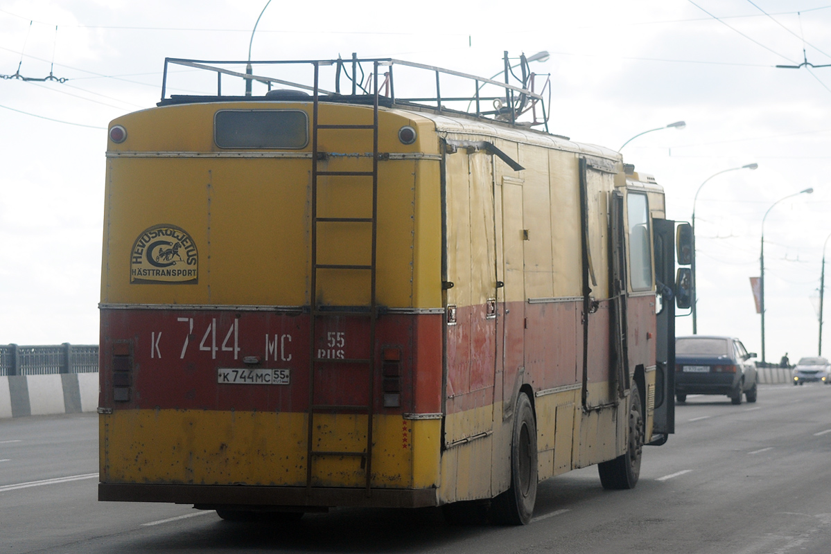 Омская область, № К 744 МС 55 — Scania (общая модель)
