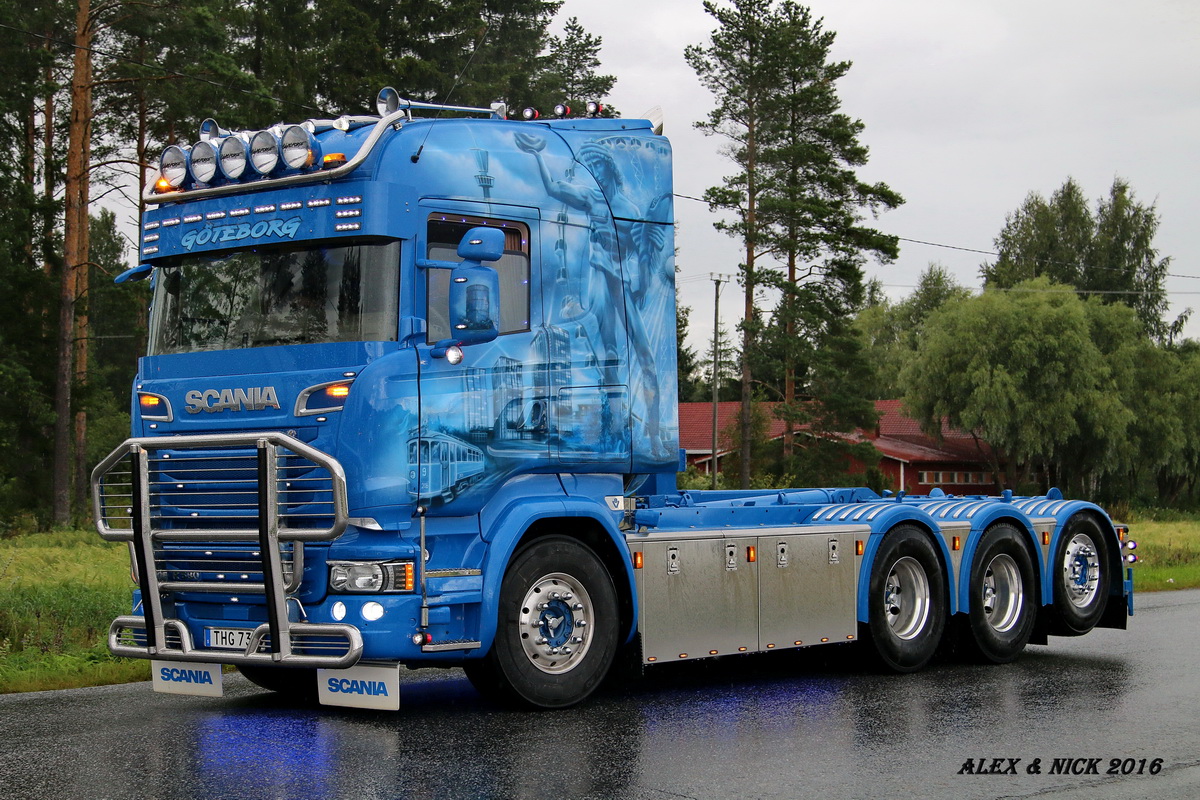 Швеция, № THG 733 — Scania ('2013) R580