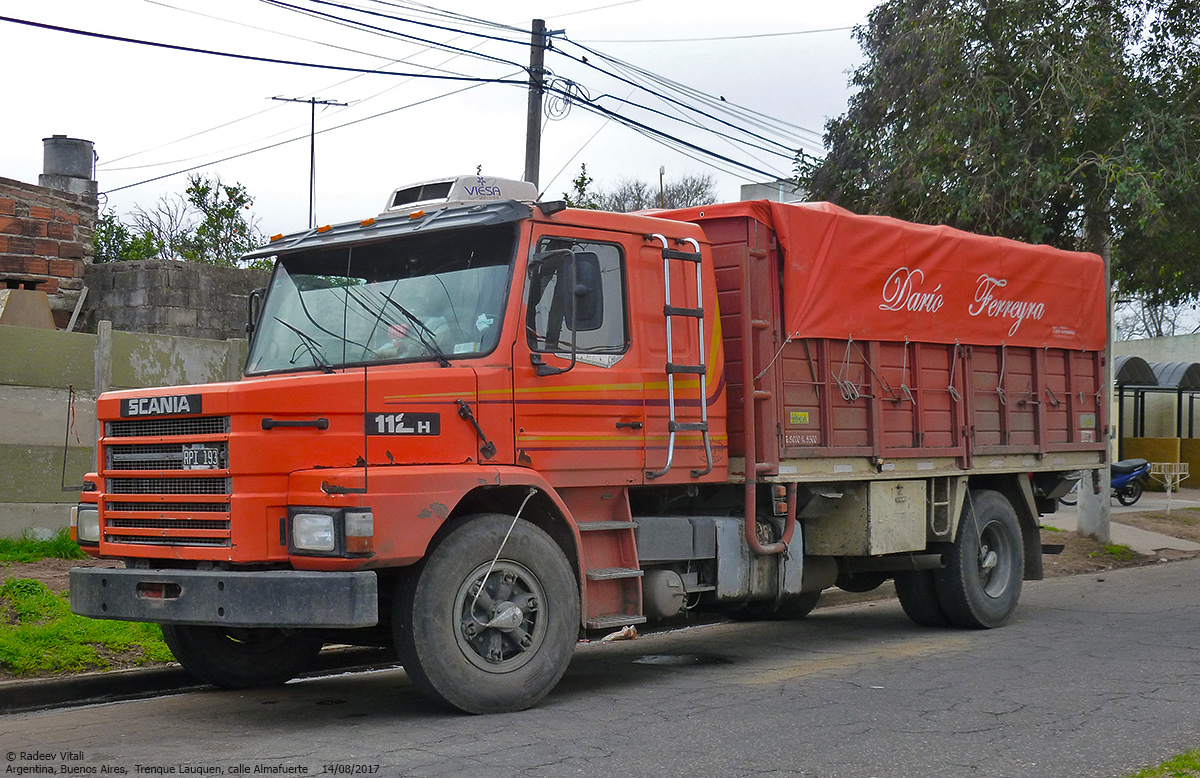Аргентина, № RPI 193 — Scania (II) T-Series (общ.м)
