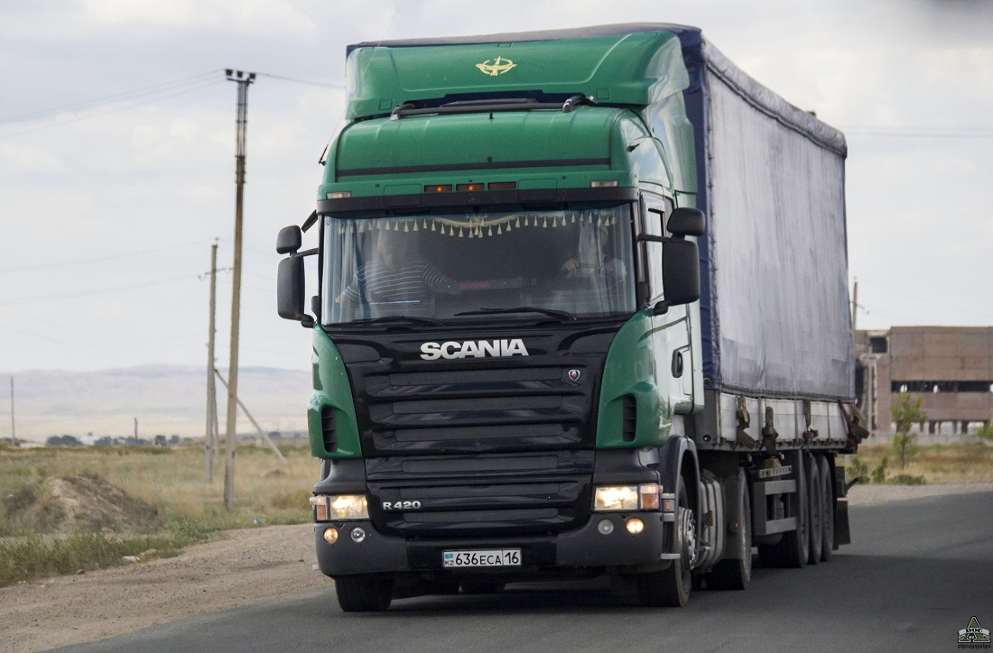 Восточно-Казахстанская область, № 636 ECA 16 — Scania ('2004) R420