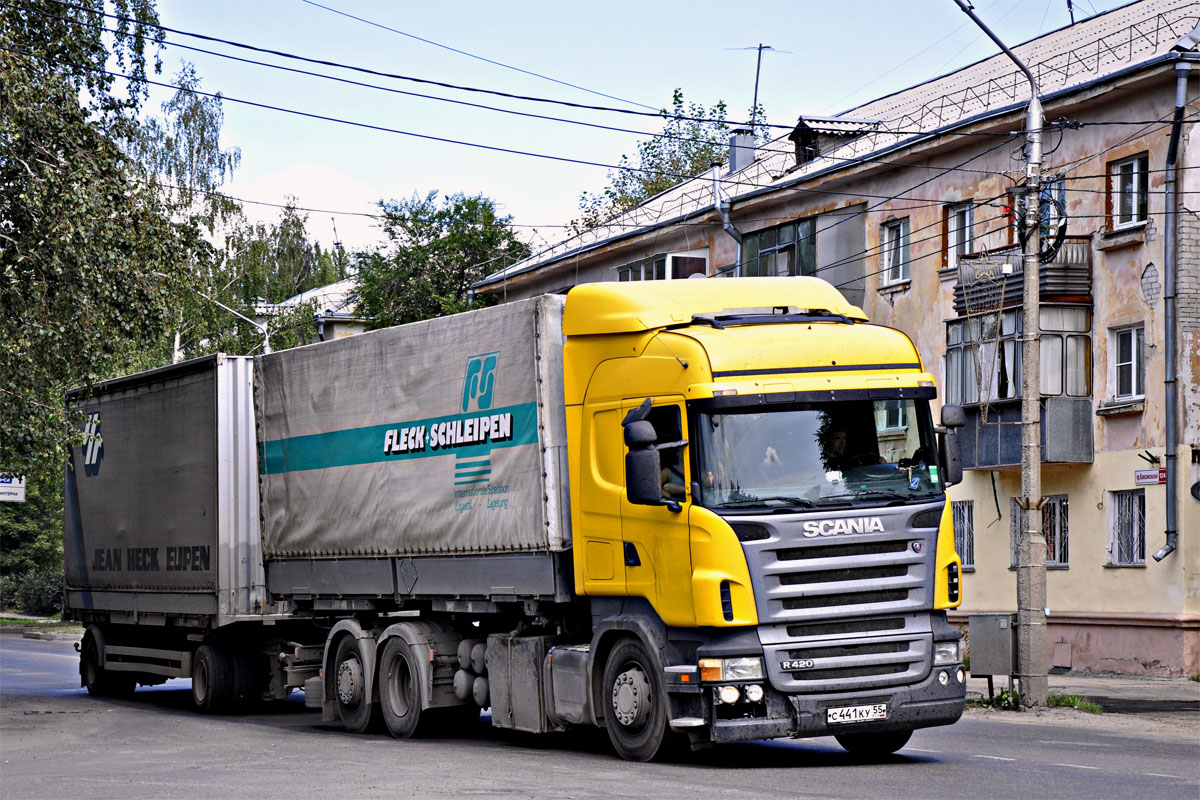 Омская область, № С 441 КУ 55 — Scania ('2004) R420