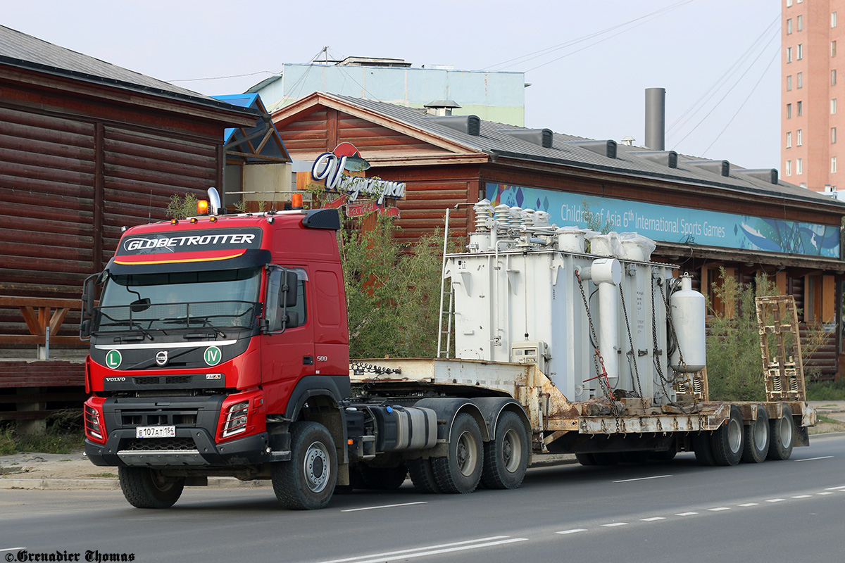 Саха (Якутия), № Е 107 АТ 154 — Volvo ('2013) FMX.500 [X9P]