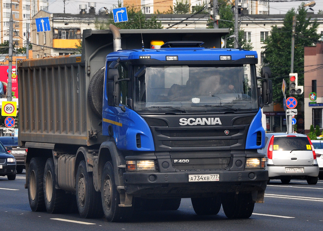 Москва, № А 734 ХВ 777 — Scania ('2011) P400