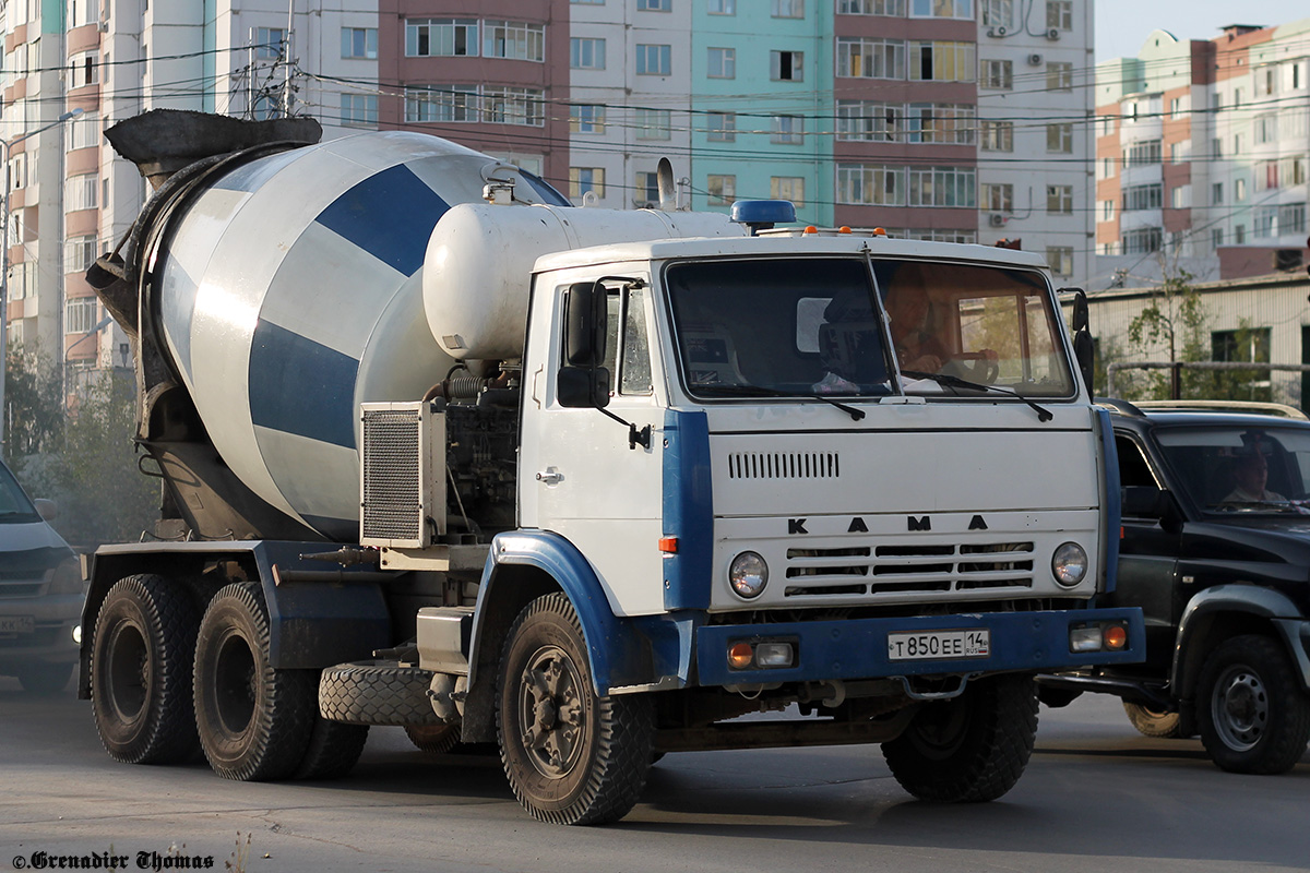 Саха (Якутия), № Т 850 ЕЕ 14 — КамАЗ-55111 (общая модель)