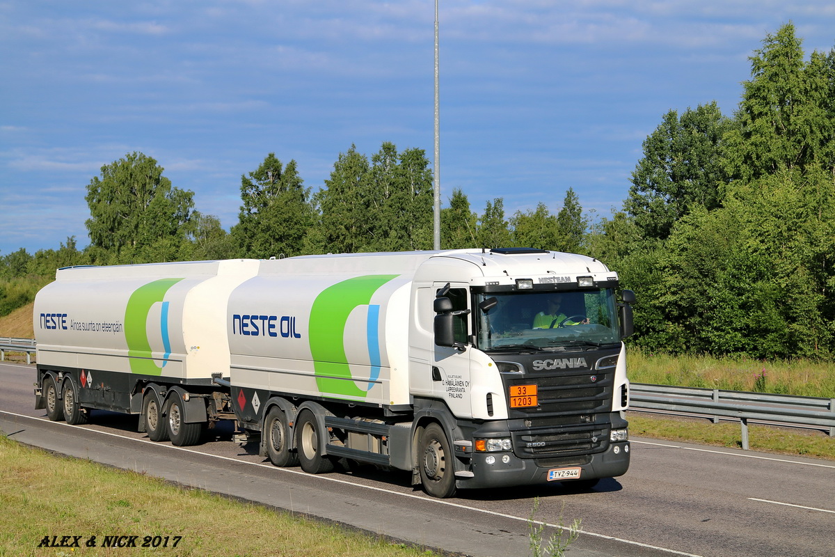 Финляндия, № TVZ-944 — Scania ('2009) R500