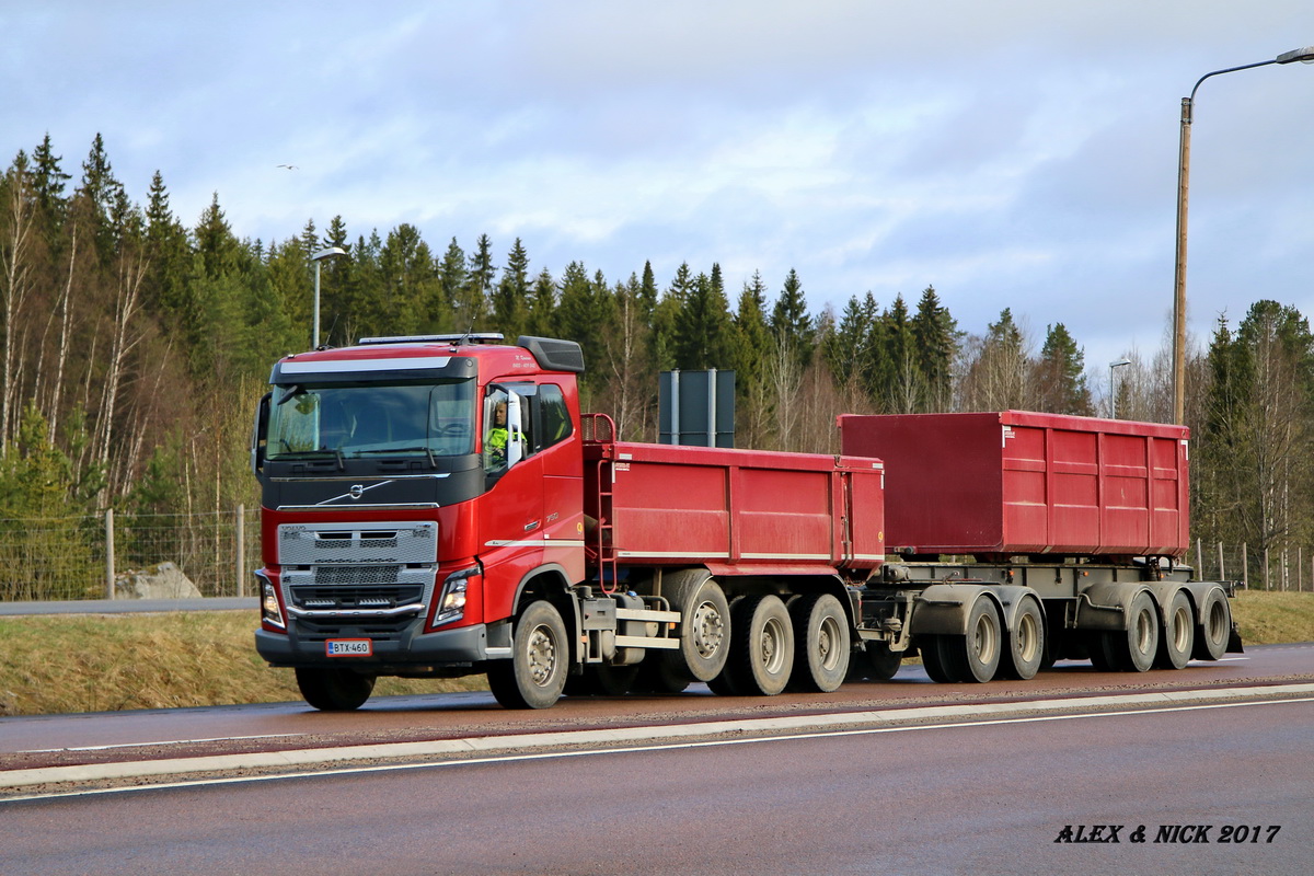 Финляндия, № BTX-460 — Volvo ('2012) FH16.750