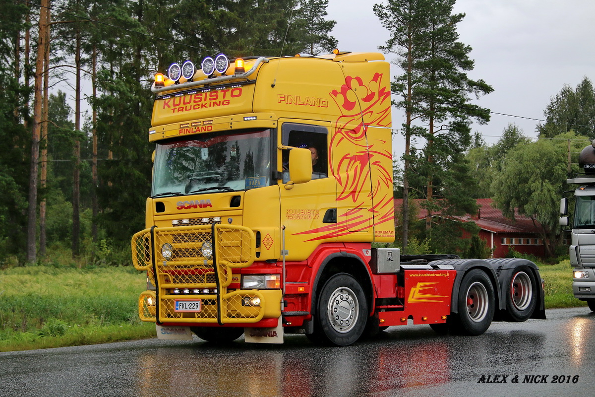 Финляндия, № FKL-229 — Scania ('1996) R164L