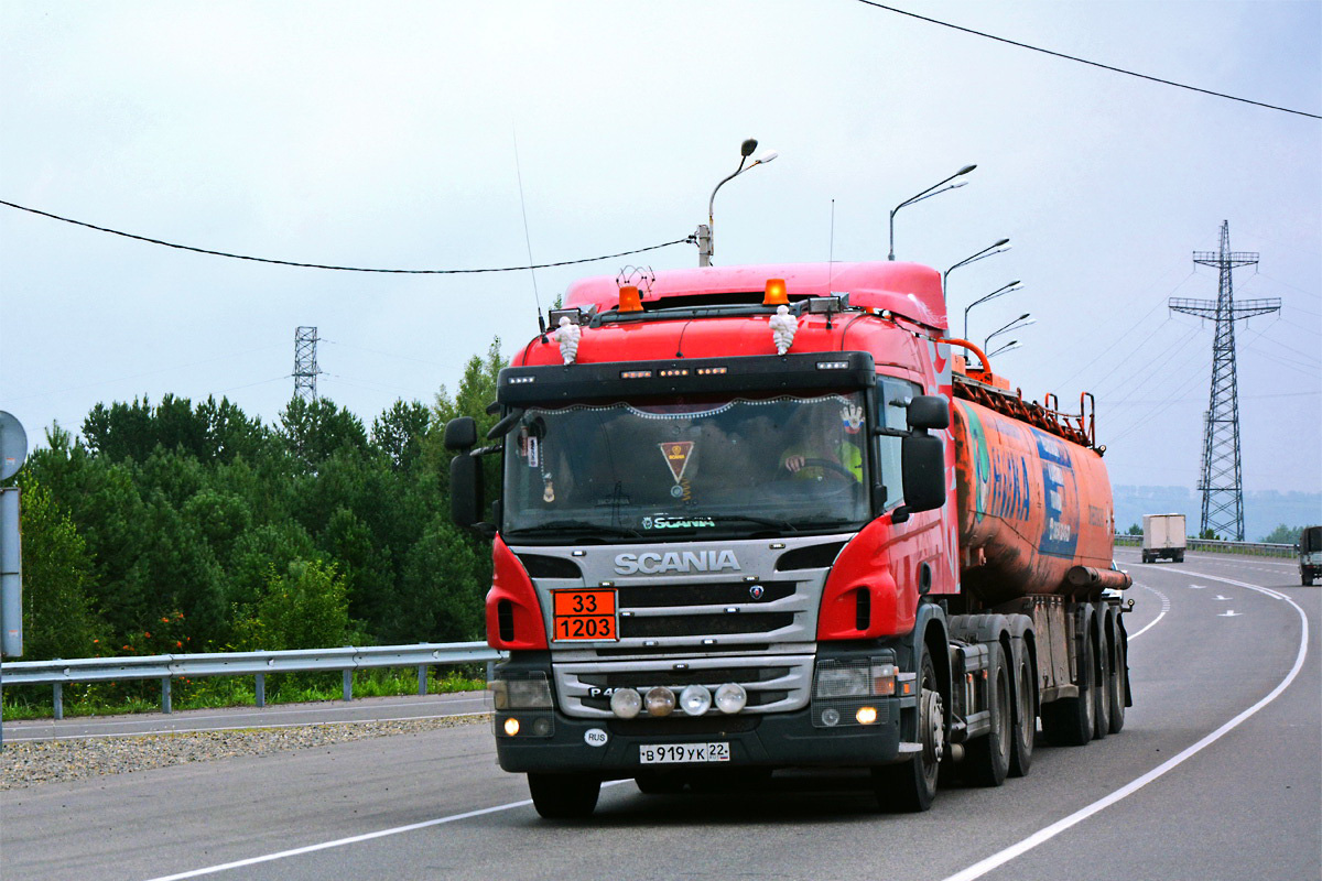 Алтайский край, № В 919 УК 22 — Scania ('2011) P400