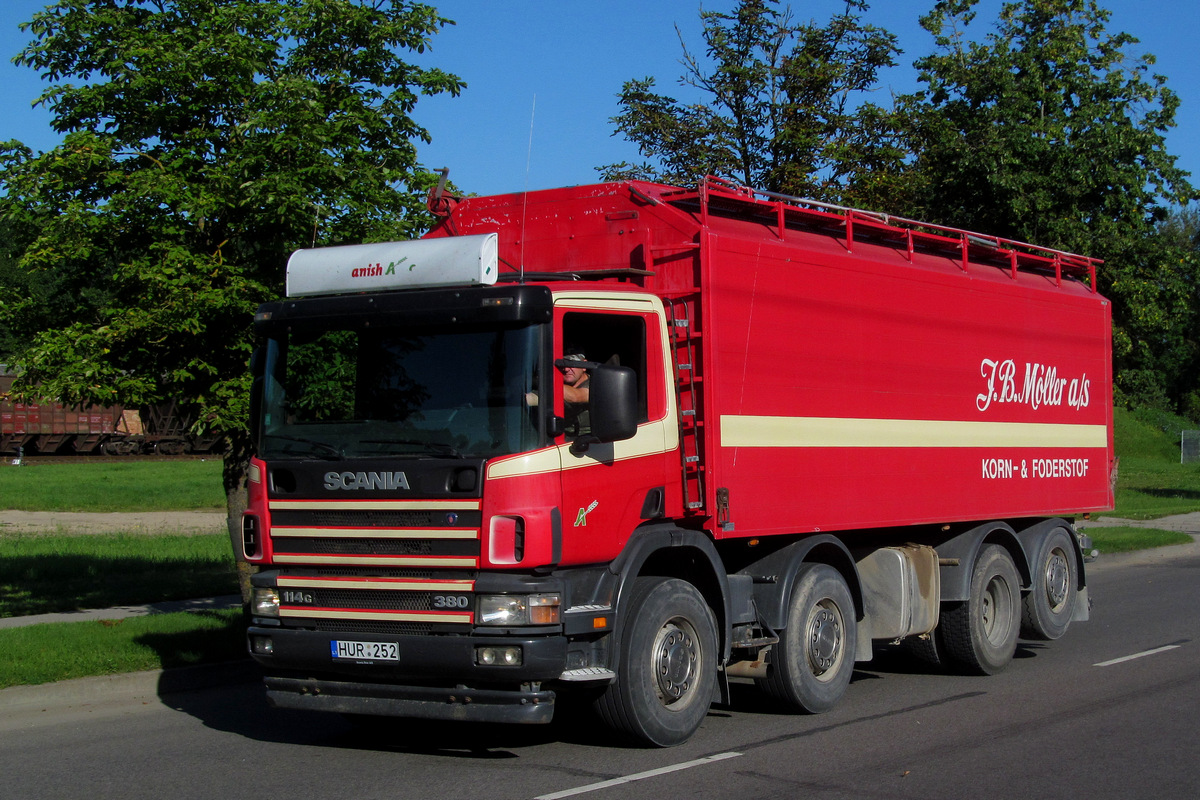 Литва, № HUR 252 — Scania ('1996) P114G