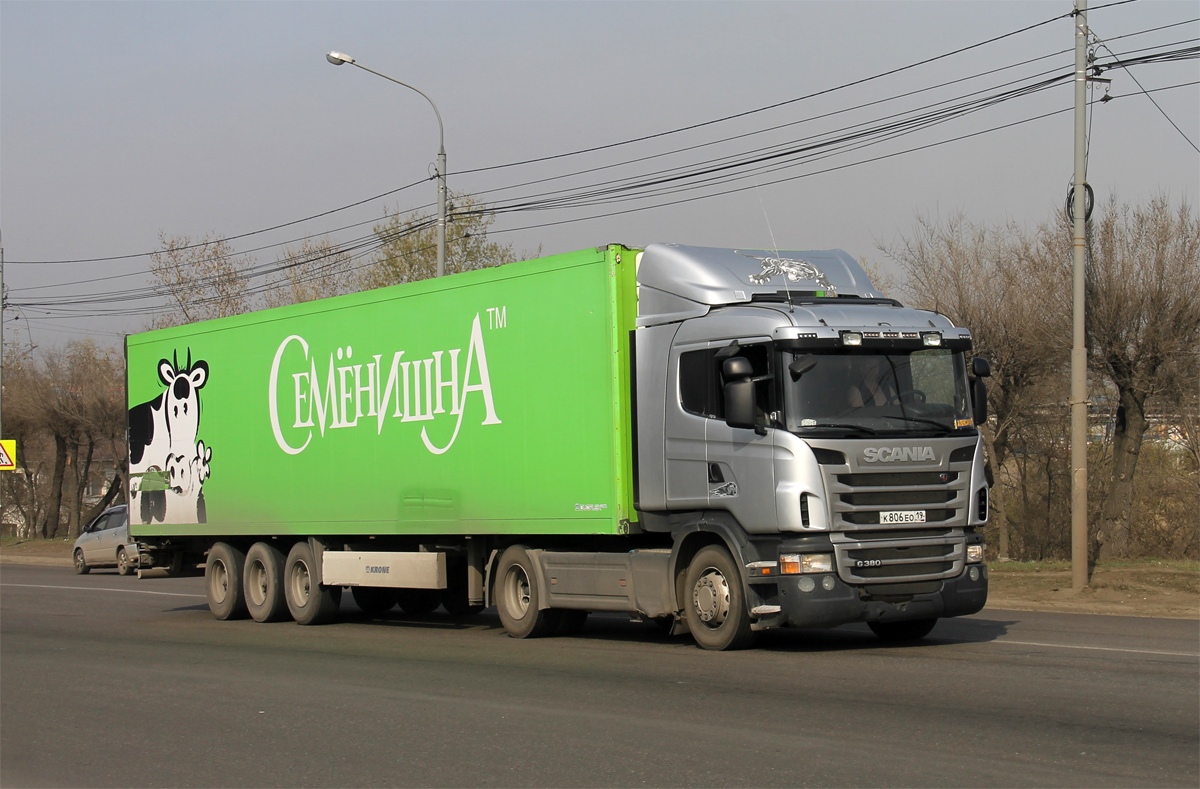 Хакасия, № К 806 ЕО 19 — Scania ('2009) G380