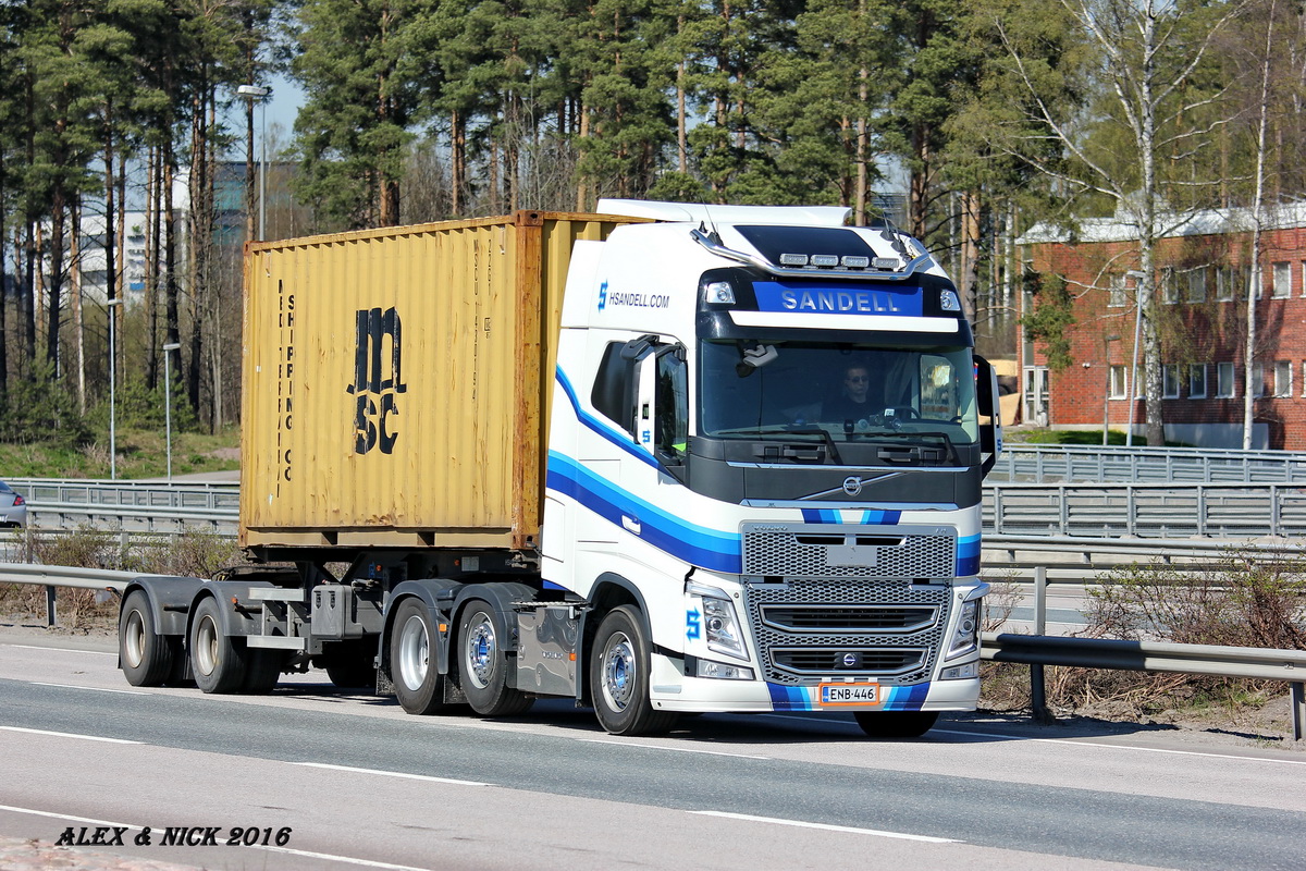 Финляндия, № ENB-446 — Volvo ('2012) FH-Series