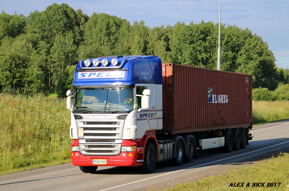 Финляндия, № CGP-930 — Scania ('2004) R580