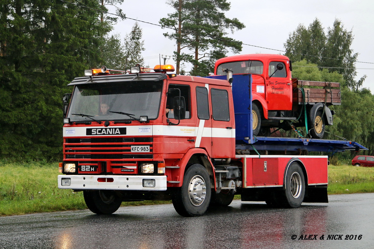 Финляндия, № KFC-983 — Scania (II) (общая модель)