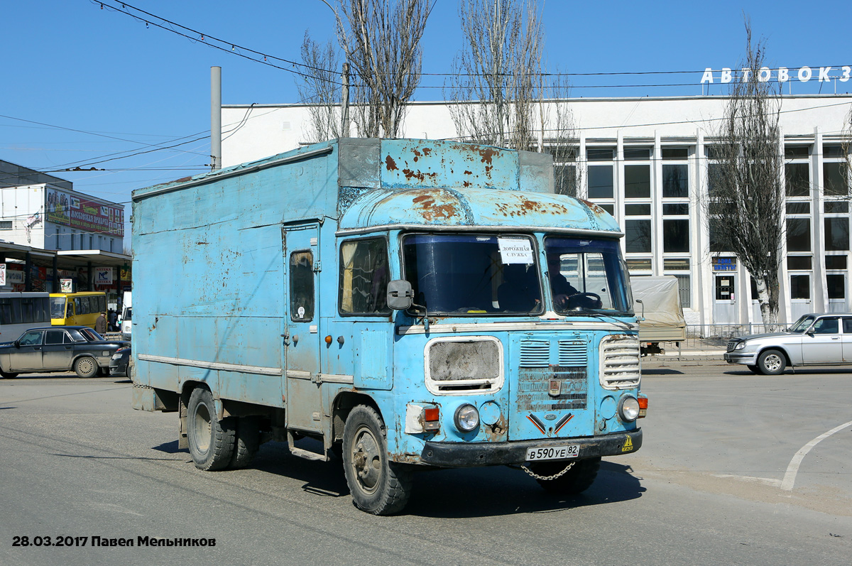 Крым, № В 590 УЕ 82 — ПАЗ-37421-01