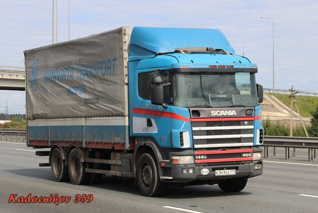 Москва, № С 341 КА 177 — Scania ('1996) R144G