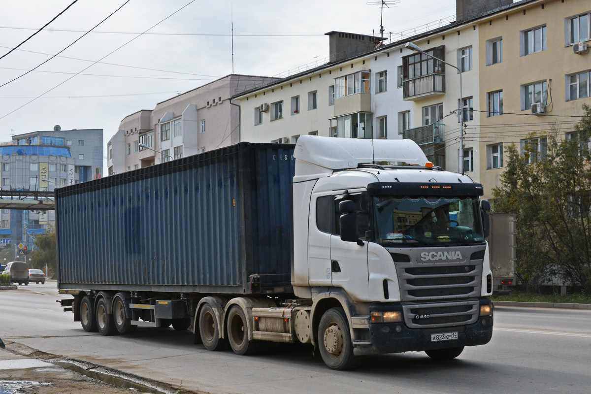Саха (Якутия), № А 823 КР 14 — Scania ('2009) G440