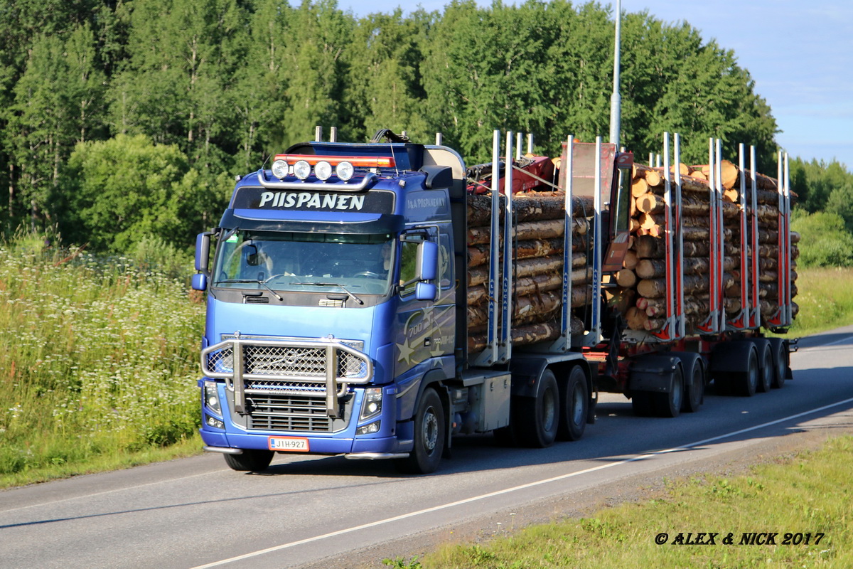 Финляндия, № JIH-927 — Volvo ('2008) FH16.700