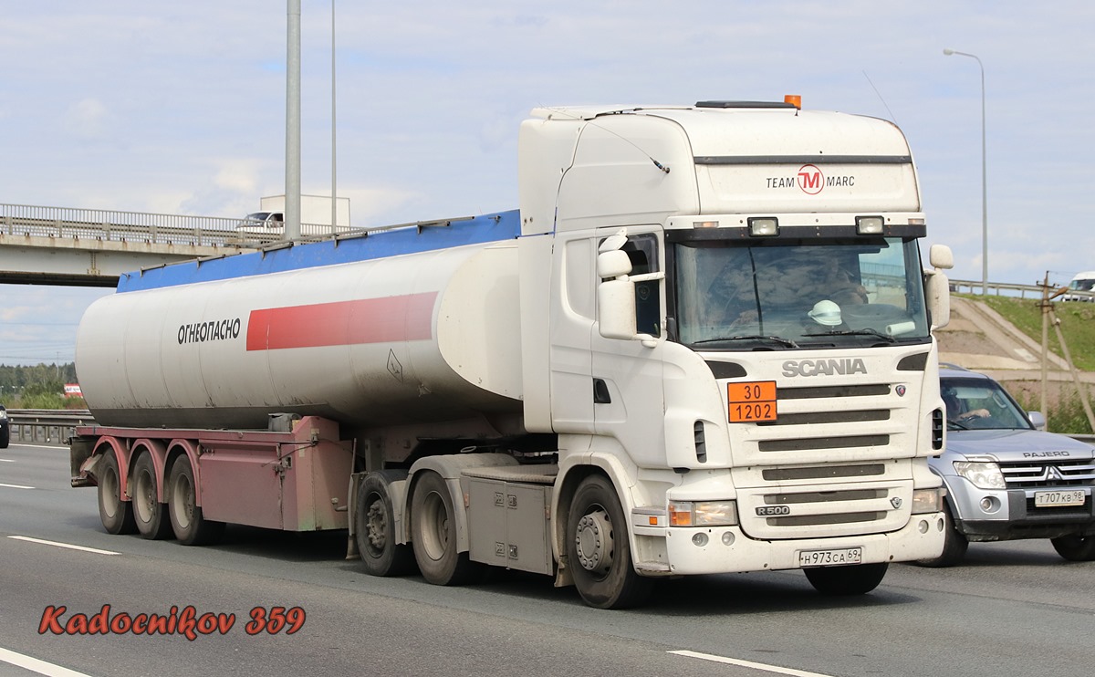 Тверская область, № Н 973 СА 69 — Scania ('2004) R500