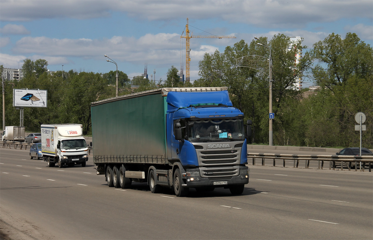 Кемеровская область, № Н 539 ВУ 142 — Scania ('2013) G400
