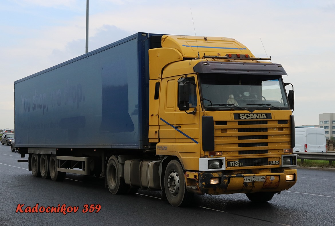 Санкт-Петербург, № Т 415 УТ 98 — Scania (III) R113H