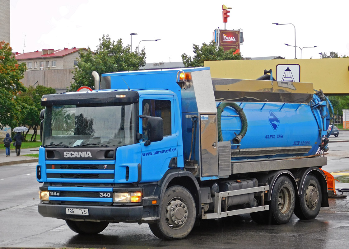 Эстония, № 186 TVS — Scania ('1996) P114G