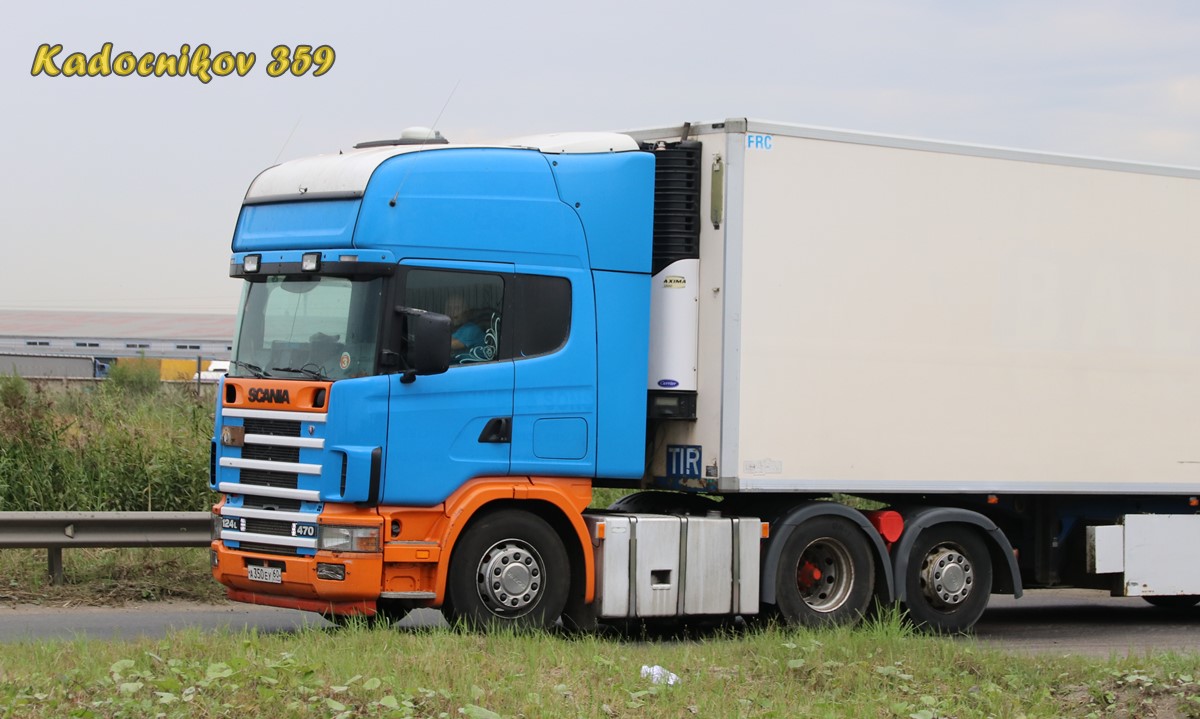 Псковская область, № А 350 ЕУ 60 — Scania ('1996) R124L