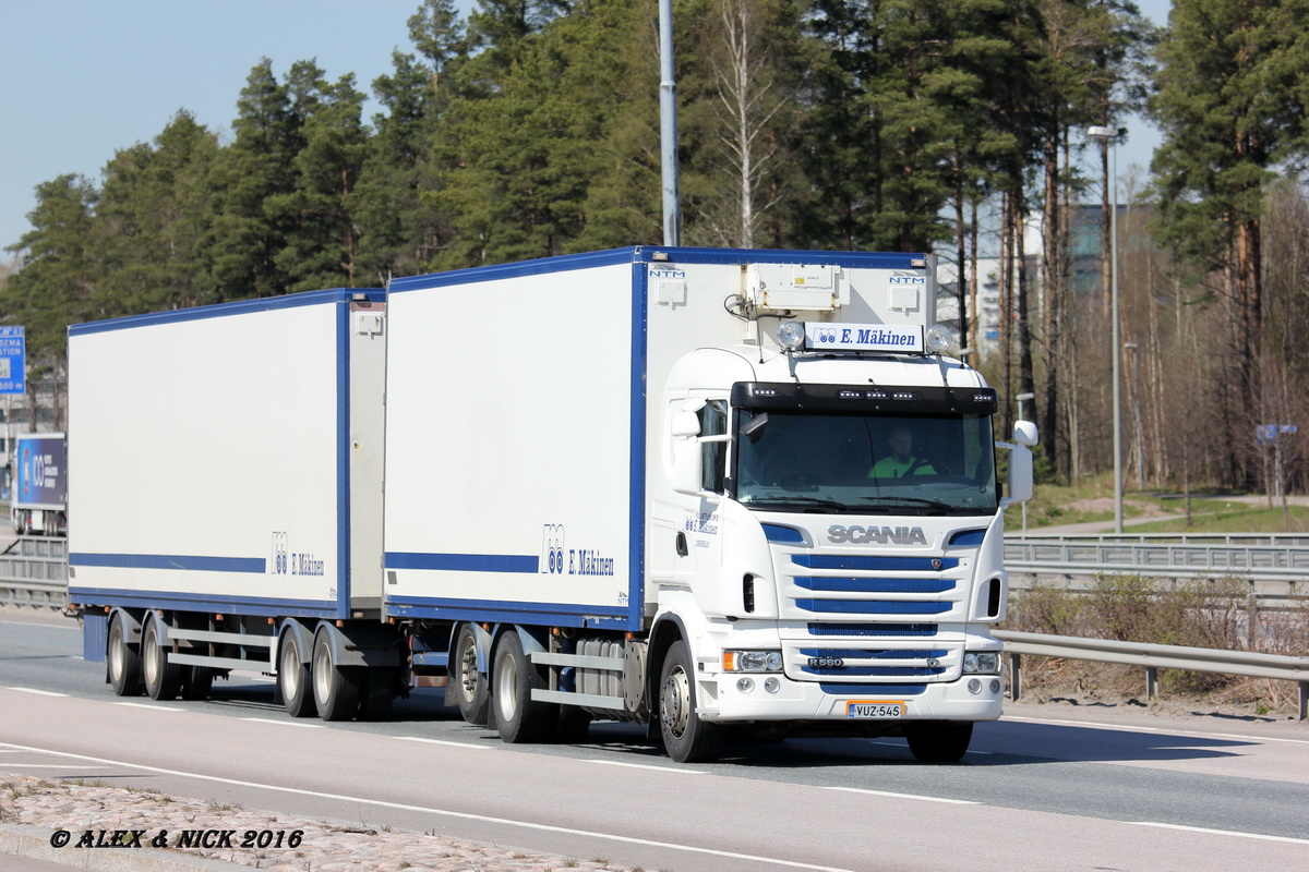Финляндия, № VUZ-545 — Scania ('2009) R560