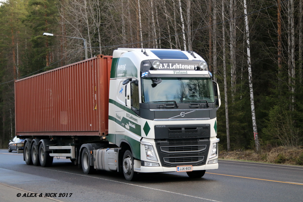 Финляндия, № JJK-803 — Volvo ('2012) FH.460