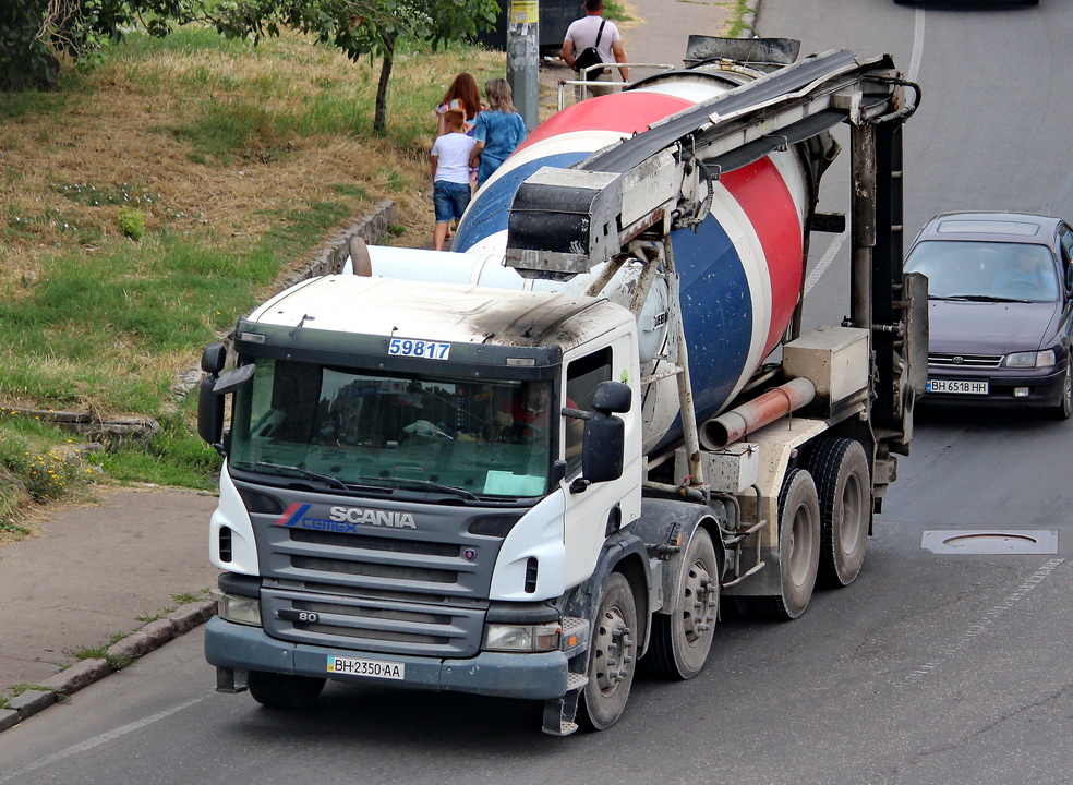 Одесская область, № ВН 2350 АА — Scania ('2004) P380