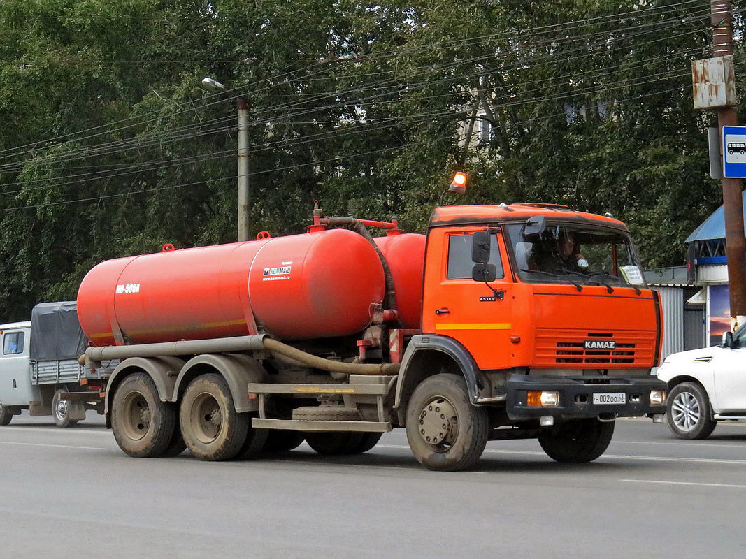 Кировская область, № Н 002 ОО 43 — КамАЗ-65115 (общая модель)