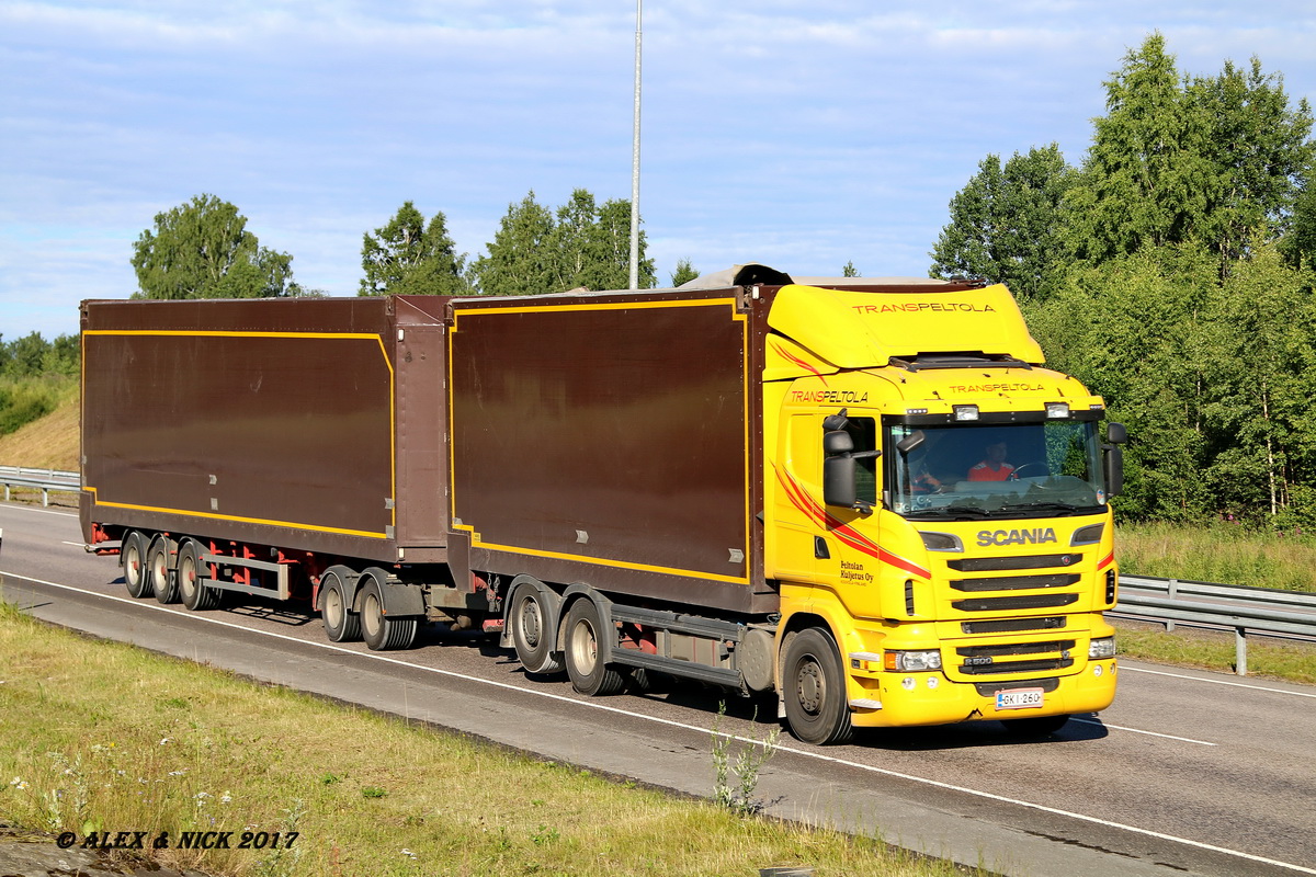 Финляндия, № GKI-260 — Scania ('2009) R500