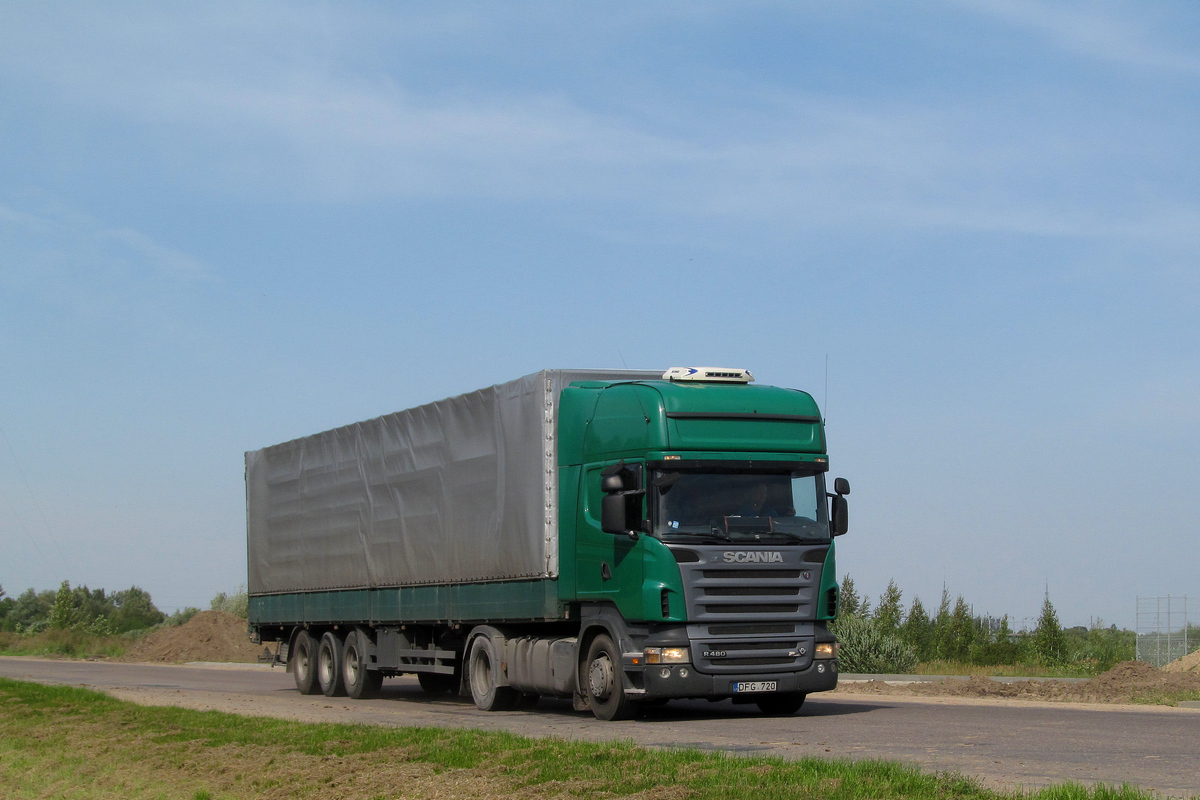 Литва, № DFG 720 — Scania ('2004) R480