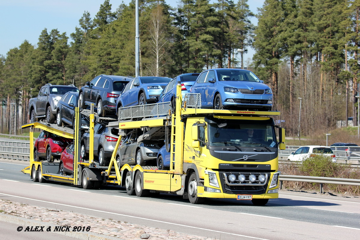 Финляндия, № FLN-197 — Volvo ('2013) FM.460