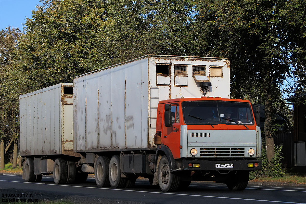 Дагестан, № А 137 АУ 05 — КамАЗ-53212